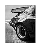 Porsche 911 Fin - Luxury Car Photography 11x14 Unframed Print, Sleek Curves, Timeless Design, Raw Urban Aesthetic, Office Decor, Garage Wall Art, Porsche Collector Gift, Minimalist Automotive Poster