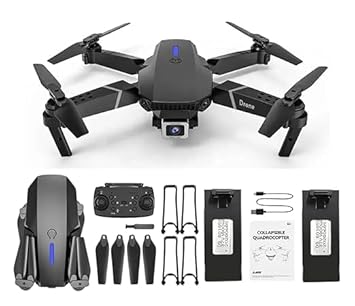 GROWZONE-Drone-FPV-Wifi-1080P-4K-HD-Camera-Wide-Angle-Pocket-Quadcopter-APP-Control-Hight-Hold-Mode-Multicolor-Dual-Battery.