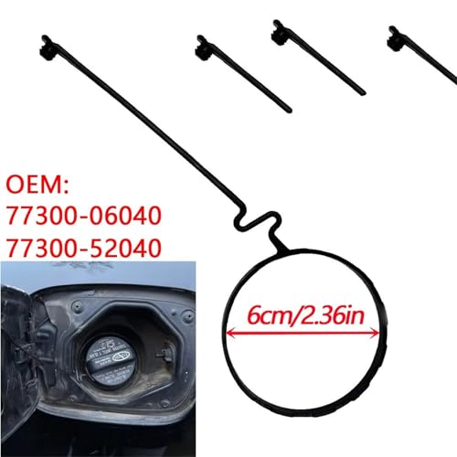 Bouchon de réservoir d'essence avec câble pour Corolla et Camry 7730006040 - 2