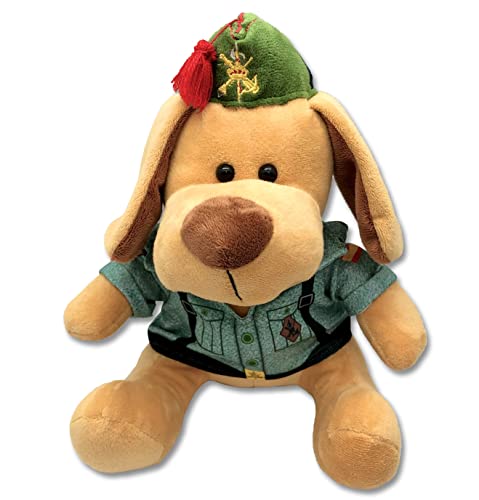 Tacro Perrito Legionario Peluche Legión Española con Chapiri