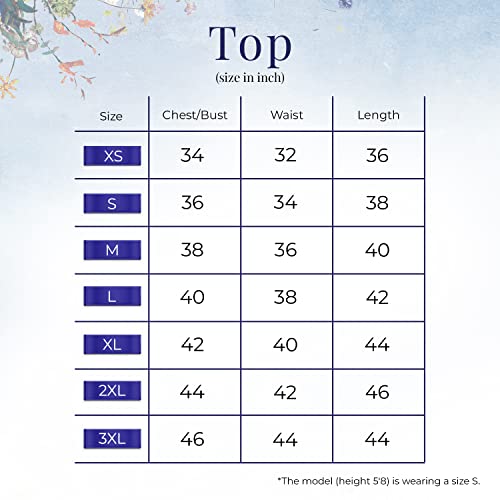 Image of Maaesa The Tunics are a Captivating Blend of Comfort and Sophistication. Crafted from Premium Fabrics, it Offers a Soft and Breathable Feel, Perfect for Warm Days. (Small, White)