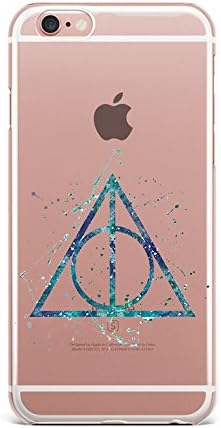 E45ACCESSORIES Harry Potter Hard Case Cover Semi Transparent for iPhones (iPhone 5S / 5 / SE, Triangle Symbol)