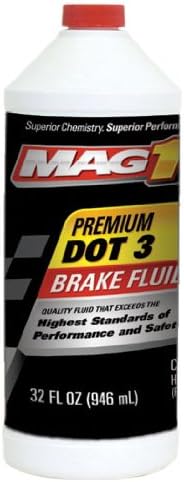 Mag1 120 Premium Dot 3 Brake Fluid - 32 Oz.
