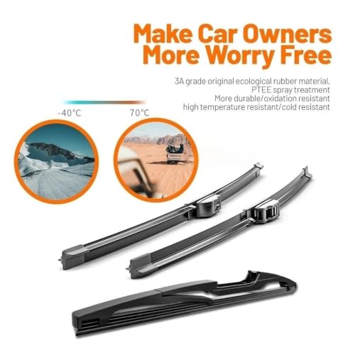 Limpiaparabrisas coche para solucionar visibilidad borrosa en Peugeot 508 SW 5