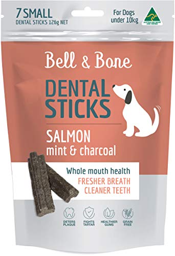 Bell & Bone Salmon, Mint and Charcoal Dental Stick for Dogs