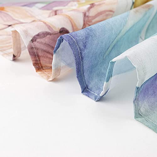 Jawo Sea Turtle Shower Curtain, Underwater Seaweed Seashell Shower Curtain, Marine Animals Teal Ocean Shower Curtain, Tropical Fish Shower Curtain Nautical Turtle Shower Curtain With Hooks, (70X70) #TOP7