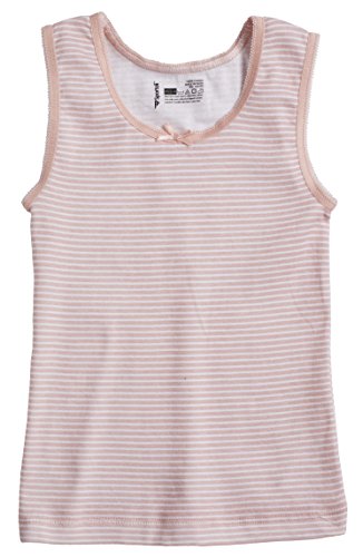 Sportoli Girls 3 Pack Cotton Tagless Cami White and Colored Tank Undershirts - Size 14-164