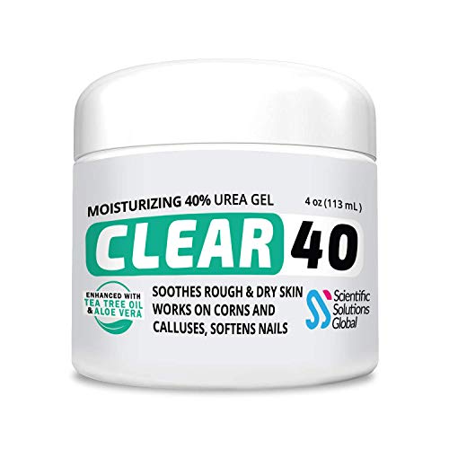 Urea Cream 40 | Corn and Callus Remover, Skin Exfoliator and Urea Moisturizer Cream by UREA 40