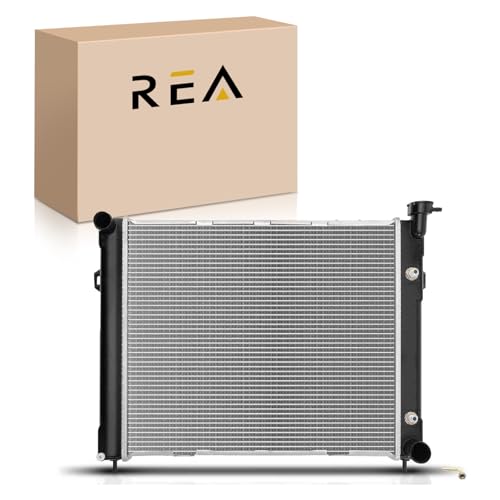 Image of Engine Coolant Radiator with Transmission Oil Cooler Compatible with Jeep Grand Cherokee 5.2L 1993-1997,Jeep Grand Wagoneer 5.2L 1993 Replace# 52028378, 52028397