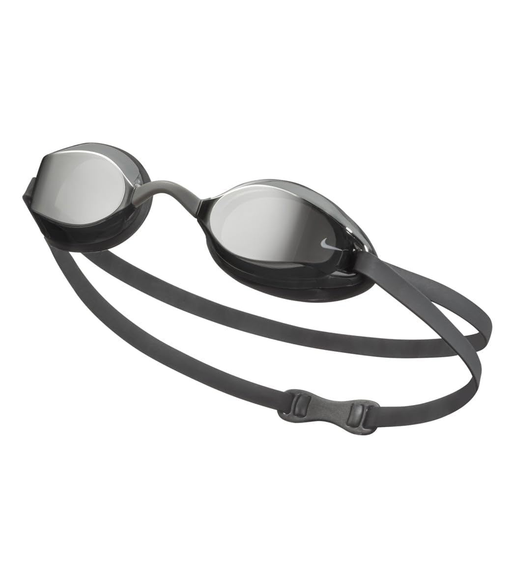 Nike Legacy Mirrored Goggle Silver
