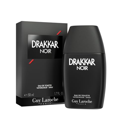 Drakkar Noir de Guy Laroche - Eau de Toilette Sensuel & Intrépide - Boisé et Aromatique, Notes de...