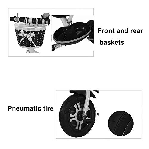 Fahrrad Großes Babyfahrrad Fahrrad Kinderwagen Kinderdreirad Kinderspielzeug Geschenk Geeignet for 1-3-6 Jahre Altes… – Bild 8