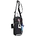 Produktbild BAGZY Sport Armtasche Armbänder Handytasche zum Umhängen Crossbody Schultertasche Sport-Armband Laufen 6,7 Zoll Handytasche Reise Brieftasche Geldgürtel für iPhone 13 Pro/12 Pro Max/XS (Schwarz)