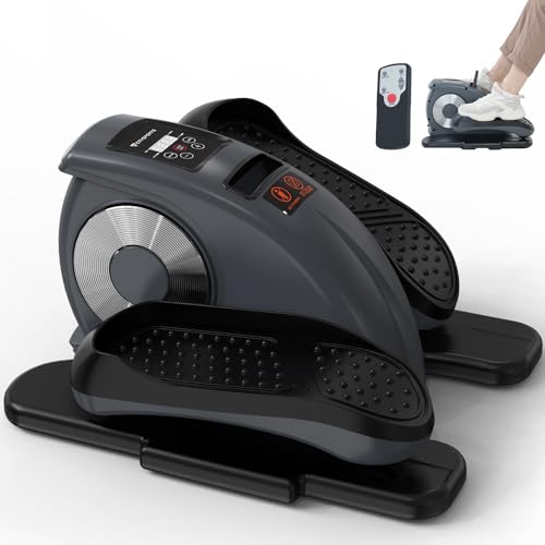 Citysports Ejercitador De Pedal Eléctrico Silencioso Para Debajo Del Escritorio, 12 Velocidades Ajustables, Masaje De Punto Flotante, Monitor Lcd Y Control Remoto Para Todos
