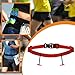 Yiju Triathlon Race Number Belt Running Belts, Adjustable, Lightweight, Accessories, Easy to Install, Triathlon Running Belt, Red