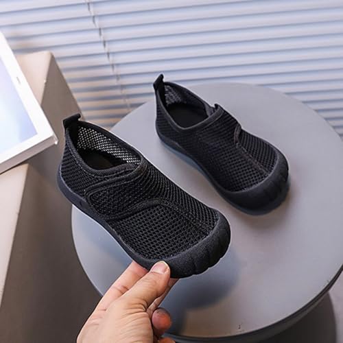 IWIHMIV Slip On Walking Shoes for Boys Girls Breathable Non Slip Kids Athletic Running Sneakers3