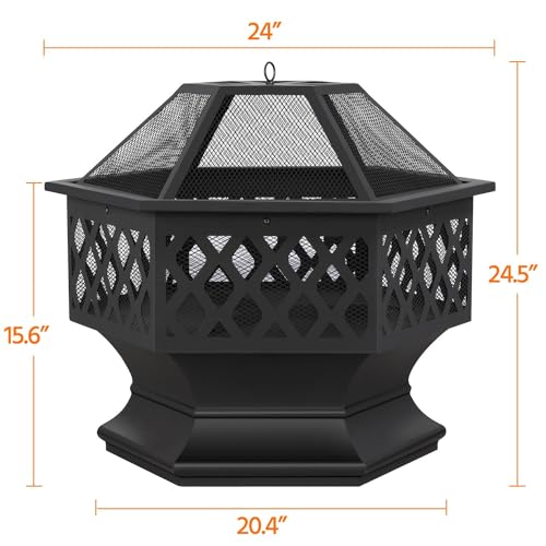 Yaheetech Fire Pit Fire Pits Yaheetech Fire Pit Fire Pits