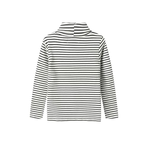 Image of Mud Kingdom Little Girls Long Sleeve Tee Shirts Soft Turtleneck Layering Pullover Slim Stretchy Tops