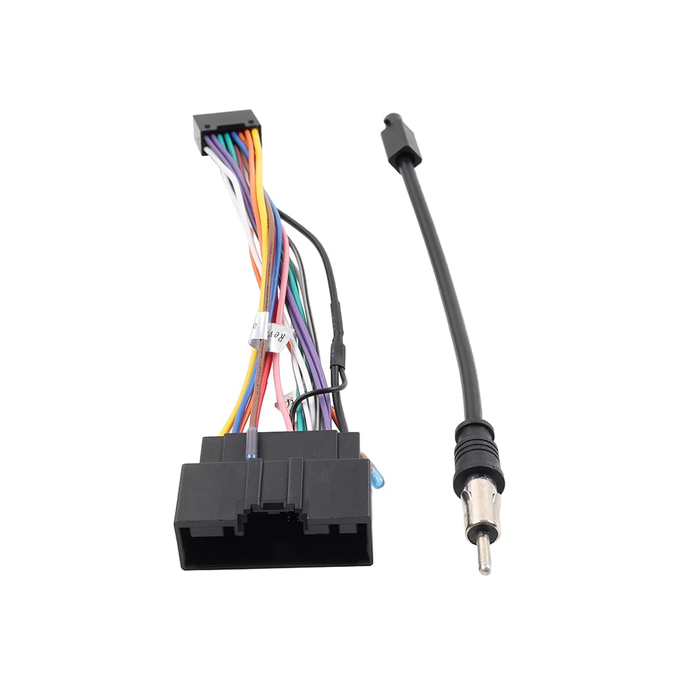 Newsmarts 1 Set Wiring Harness Antenna Adapter Plug Cable Connector ABS for Ford F150 Truck 2013-2014