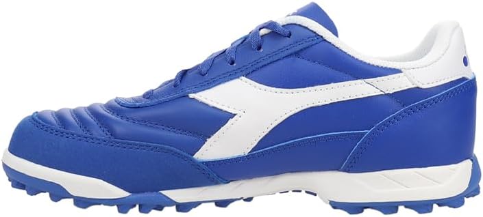 Diadora Kids Boys Calcetto Ii Leather Turf Soccer Cleats - Blue