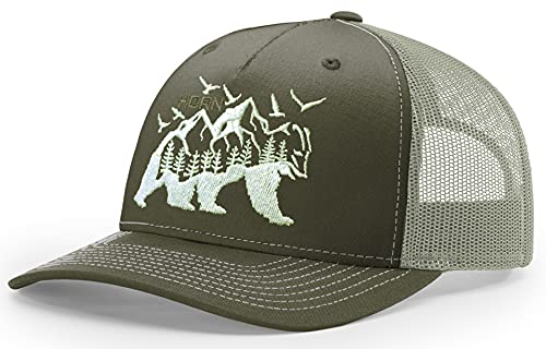 HORN GEAR Trucker Hat - Bear Edition - Five Panel HORN GEAR Trucker Hat - Bear Edition - Five Panel