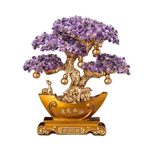 Arbre en cristal décoratif : sublimez votre salon avec cet ornement Feng Shui