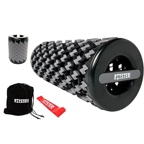 Collapsible premium foam roller, travel size retractable