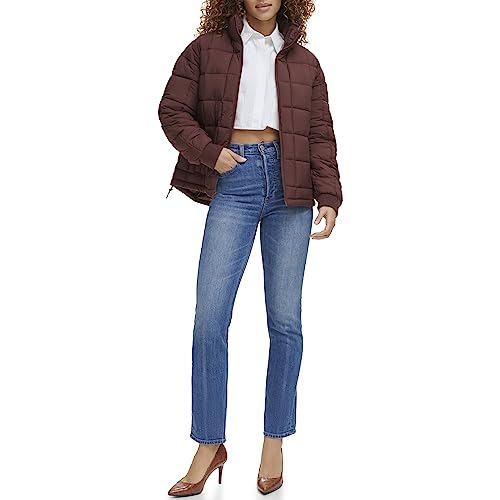 Levi’s Women’s Dark Chocolate Box Quilted Puffer Jacket – The Cozy Companion You Didn't Know You Needed! - Image 2