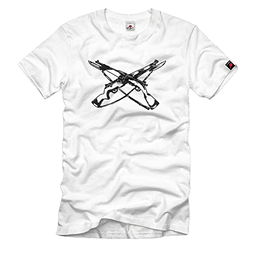 T-shirt homme blanc Fusils Pistolet copytec coupe confortable contre la transpiration taille L