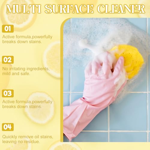 Limpiador multiusos de piedra de limpieza universal, 100 g, con esponja de limpieza, piedra de limpieza con aroma a limón, limpia acero inoxidable, puertas de ducha, placas de cocina, etc. Limpiador - imagen 6