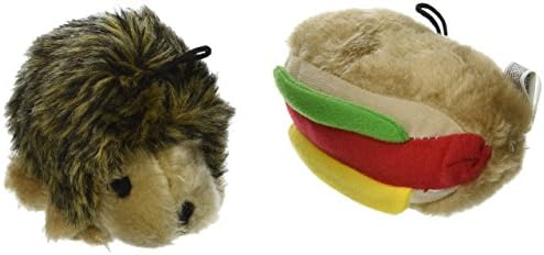 Booda Corporation (Aspen) DAP07549 Soft bite Hottdog/Hedgehog, Small, 2-Pack Multicolor