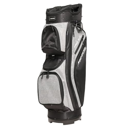 Benross Pro 5 Cart Bag - Golf Premium Lightweight Cart Bag - Full-Length Club Dividers & 6 Zippered Pockets - Durable Golf Club Bag for Convenient Carrying & Storage