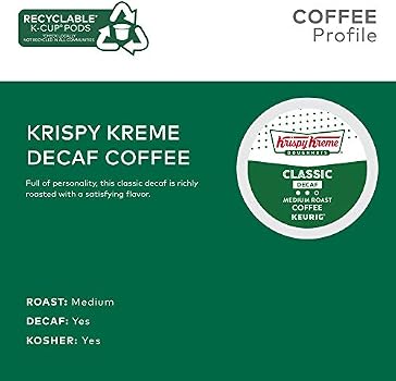 Krispy Kreme Classic Decaf, Single 