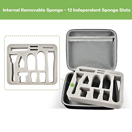 Tasche für Braun Barttrimmer/Haarschneider Herren, Hülle für Braun Trimmer/Haarschneidemaschine & Rasierer 10-in-1 Set, Case für MGK7220 MGK5280 MGK7221 MGK3242 Bartschneider Haarschneider (nur Fall) - Image 3