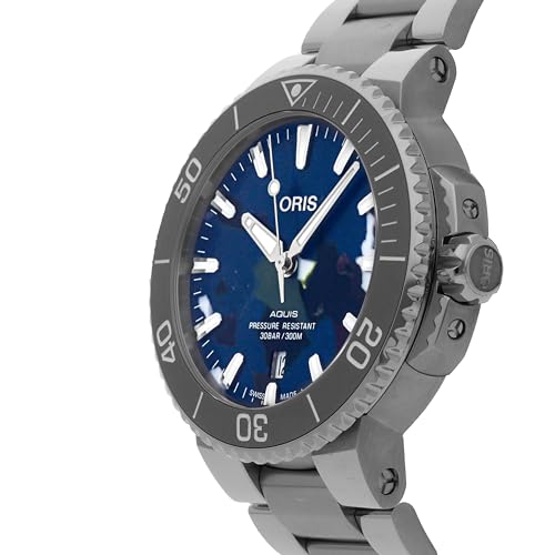 Oris Aquis Automatic Multicolored Dial Watch 01 733 7766 4150-Set (Pre-Owned)2