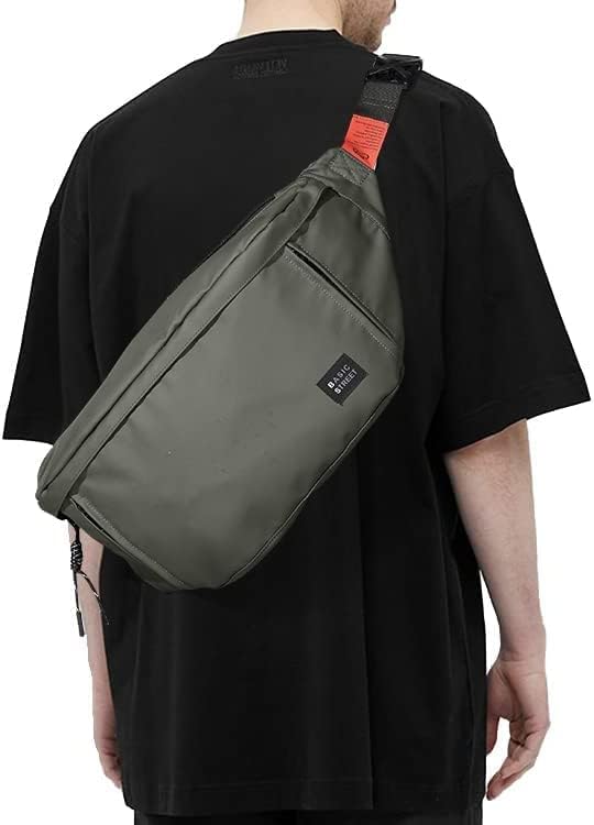 Large Crossbody Fanny Pack for Women Men,Water Resistant Waist Bag Pack with Adjustable Strap & 5-Zipper Pockets,Green - Image 8