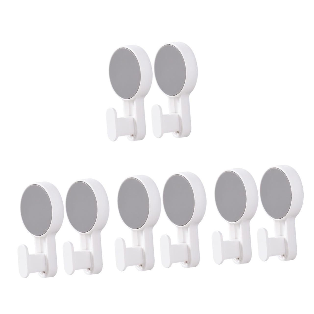 Crochets muraux autocollants Mipcase en lot de 4 ensembles pour optimiser la maison