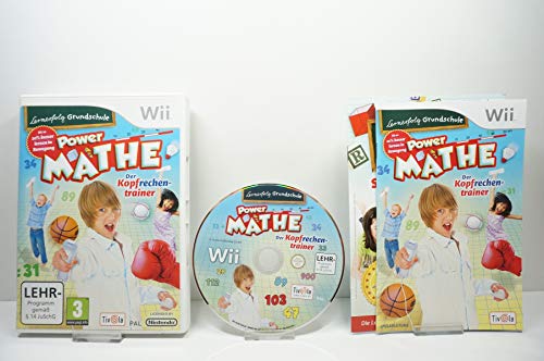 Lernerfolg Grundschule - Power Mathe  Der Kopfrechentrainer - [Nintendo Wii]
