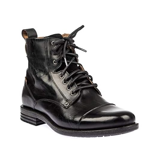 Levi's Emerson, Stivaletti Uomo, Noir Regular Black 59, 43 EU