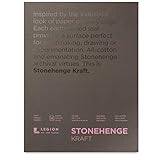 Legion Stonehenge Pad (L21 STP250KR912), 9 X 12 inches, Kraft Paper, 15 Sheets