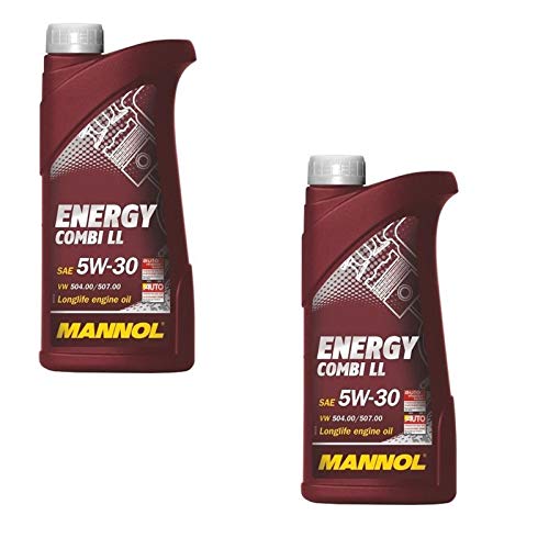 Preisvergleich Produktbild 2 x 1 L MANNOL Energy Motoröl Combi LL 5W30