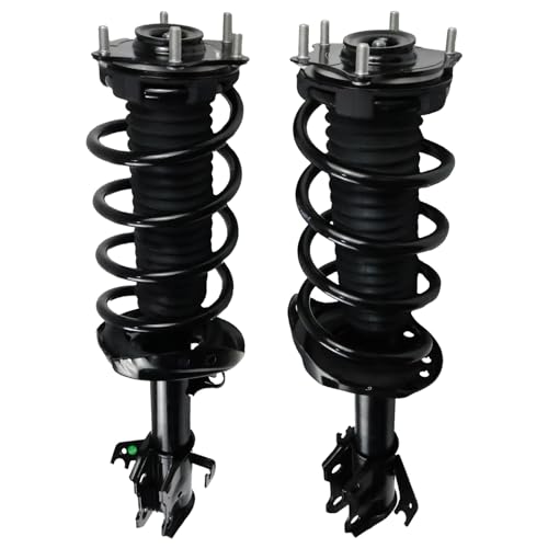 2 PCS Front Left & Right Shock/Strut & Coil Spring Assembly Fit for 2007-2014 Honda CR-V 2.4L L4 Replacement OE: 272492 272491