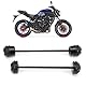 Aramox Vorderrad Hinterrad Gabel Axle Sliders Sturzschutz Rad Gabelschutz Kompatibel mit MT07 FZ07 XSR700