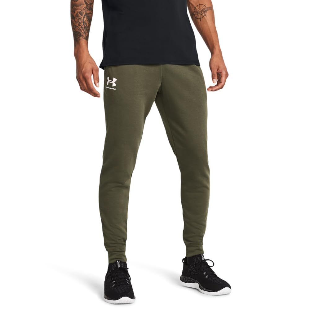 Under Armour Men's (390) Marine Od Green / / Onyx White Underarmour'srivalterryjoggers