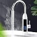 Produktbild Elektrischer Wasserhahn, 3000 W elektrischer Heizungshahn, LED-Temperaturanzeige-Heizungshahn, um 360 ° drehbarer Wasserhahn, 304 hochwertiger Metallhahn, verwendet in Küche und Bad (Großes Display)