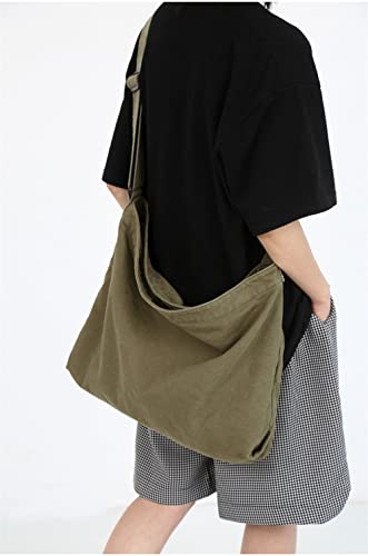 Image of Women Shoulder Bags Canvas Tote Bag Handbag Large Hobo with Pockets Work Bags for Women and Men