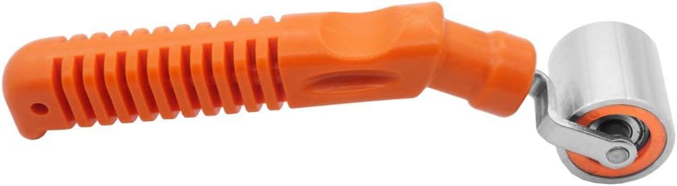CARTINTS Wallpaper Roller Seam Roller Steel Hand Roller with Anti-Slip Handle, Ideal for Car Audio Sound Deadening Application, Wallpaper, Vinyl, and Home Decoration - - 