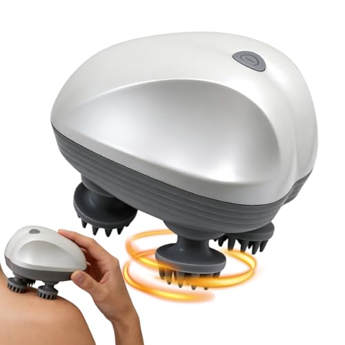 Masseur électrique pour cuir chevelu anti stress pour retrouver le calme pendant vos voyages