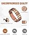 Jecanori 3X Strength Copper Bracelets for Men, Mens Pure Copper Magnetic Bracelet with Upgraded 3800 Gauss Magnets, Premium Fold-Over Clasp & Sizing Tool