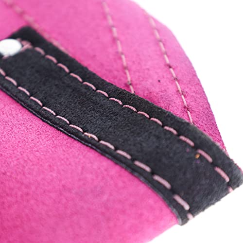 Raven 10 Pocket Pink Tool Belt Pouch | Constructed Of Heavy Duty Suede Leather | Great For Fitting Hammers, Nails, Screws, And More #TOP6